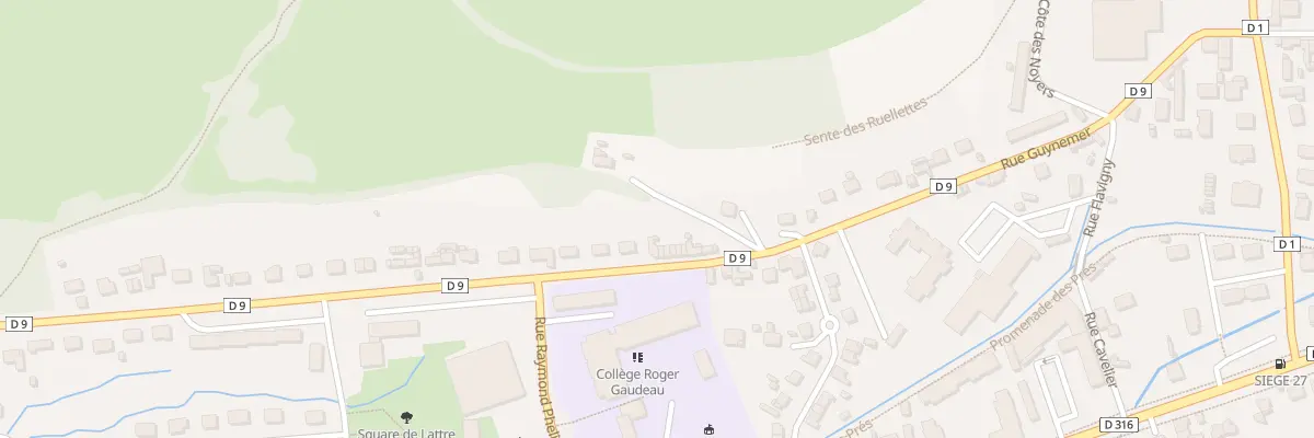 Plan du 32 Rue Guynemer aux Andelys