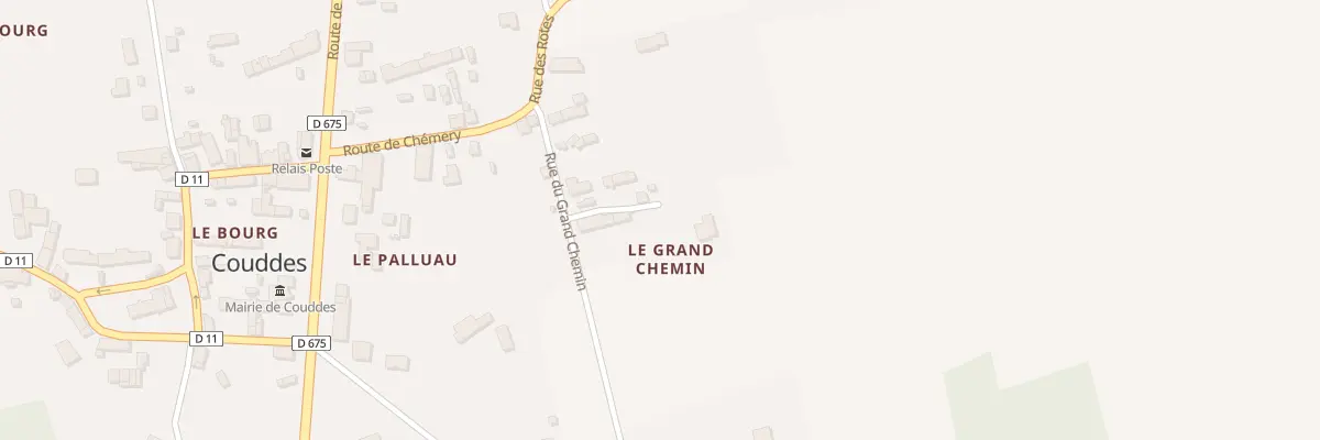 Plan du 27 Imp du Grand Chemin à Couddes
