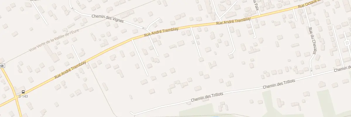 Plan du 29 Rue André Tremblay à Ézy-sur-Eure