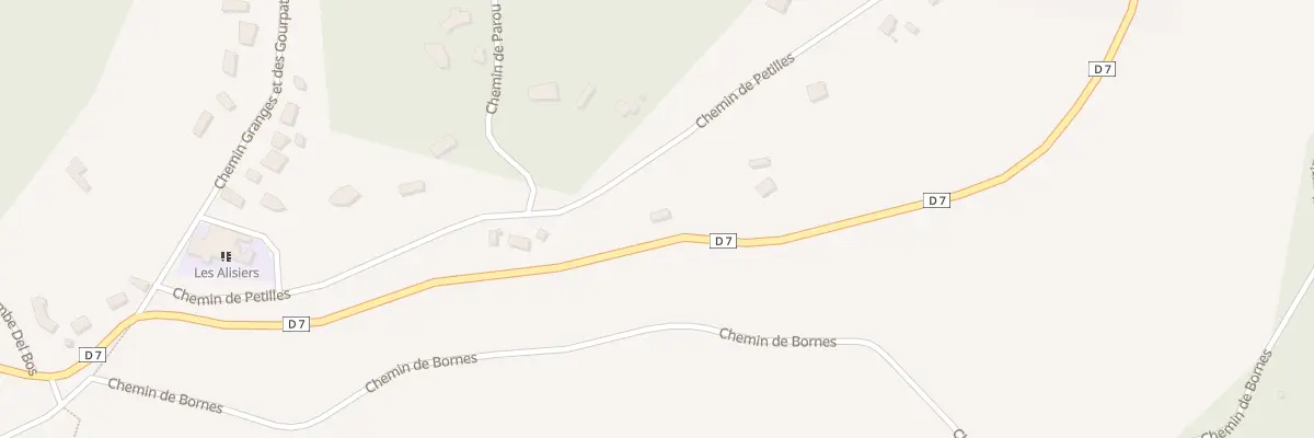 Plan du 380 Chem de Petilles à Labastide-Marnhac