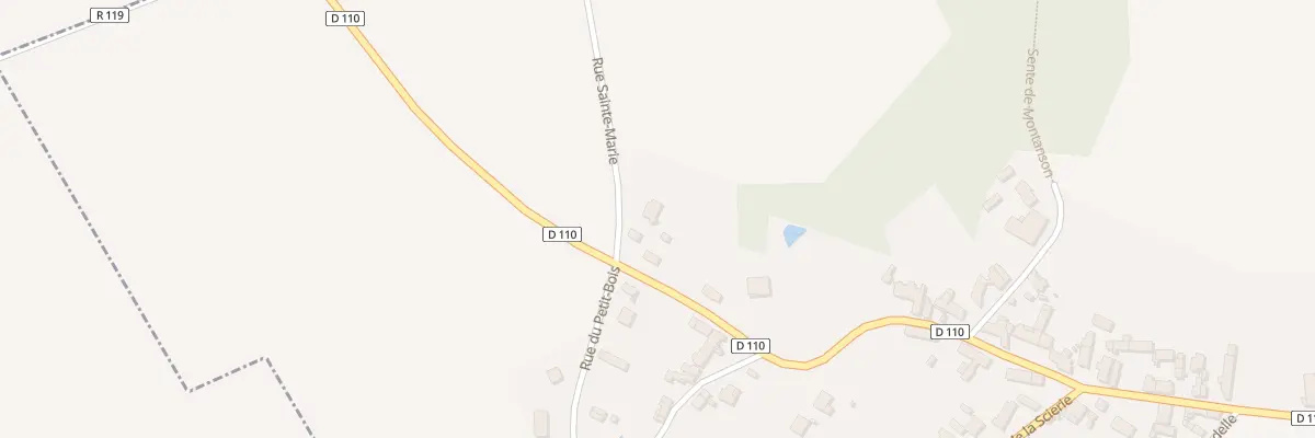 Plan du 3 Rue Sainte Marie à Moléans