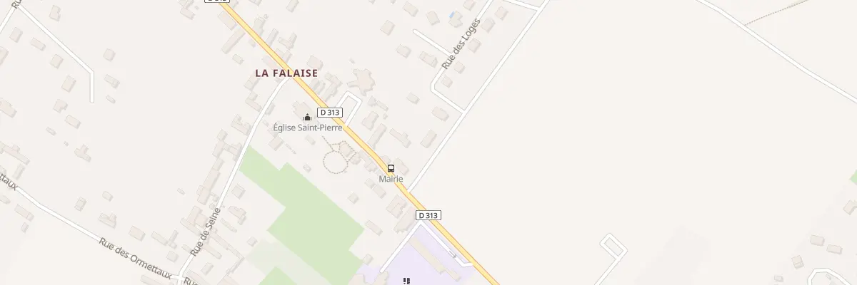 Plan du 1A Rue des Loges à Port-Mort