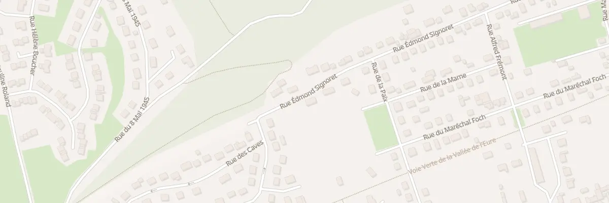 Plan du 49B Rue Edmond Signoret à Ézy-sur-Eure