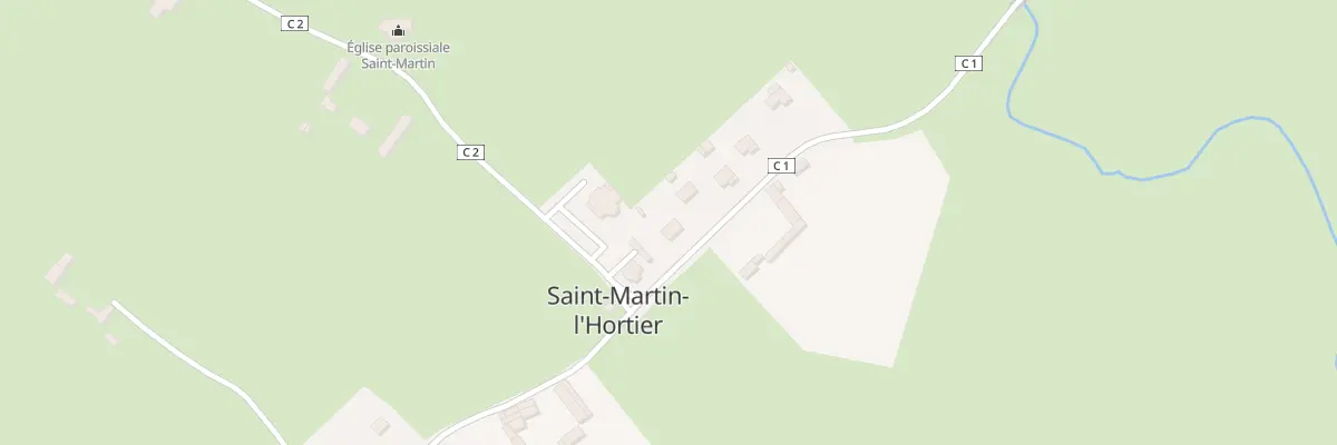 Plan du 5001A Le Village à Saint-Martin-l’Hortier