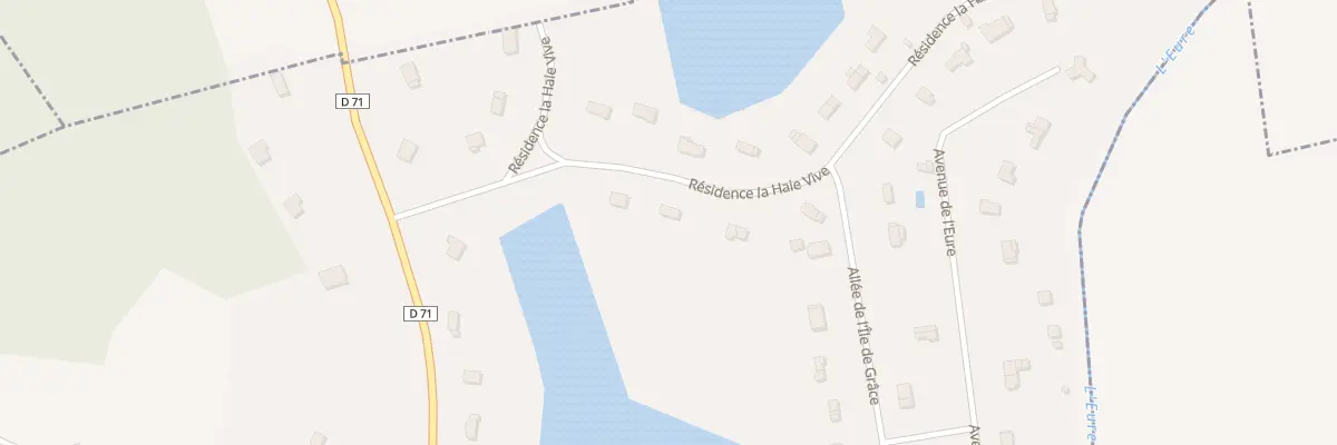 Plan du 74D Res La Haie Vive à Merey
