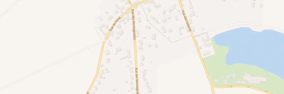 Plan du 5 Rue des Montagnettes à Saussay