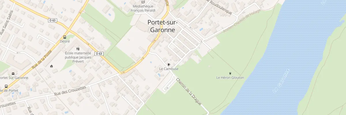 Plan du 3 Rue du Fort à Portet-sur-Garonne
