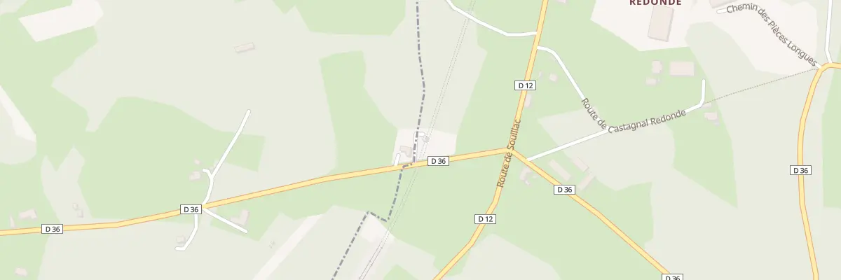 Plan du 6022F Castagnal Redonde à Rouffilhac