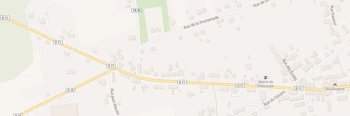 Plan du 23 Av de la République à Pellevoisin