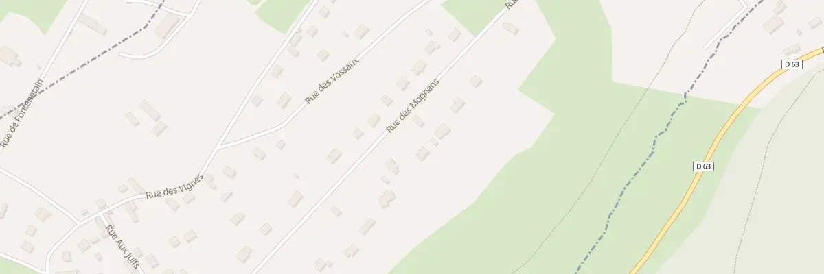 Plan du 22 Rue des Mognans à Saint-Pierre-de-Bailleul