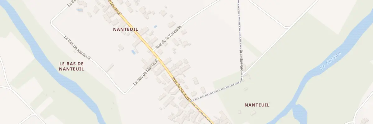Plan du 40 Rue de Nanteuil à Vineuil