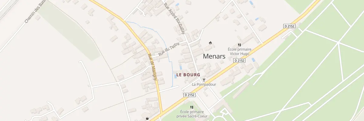 Plan du 13 Rue André Rouballay à Menars