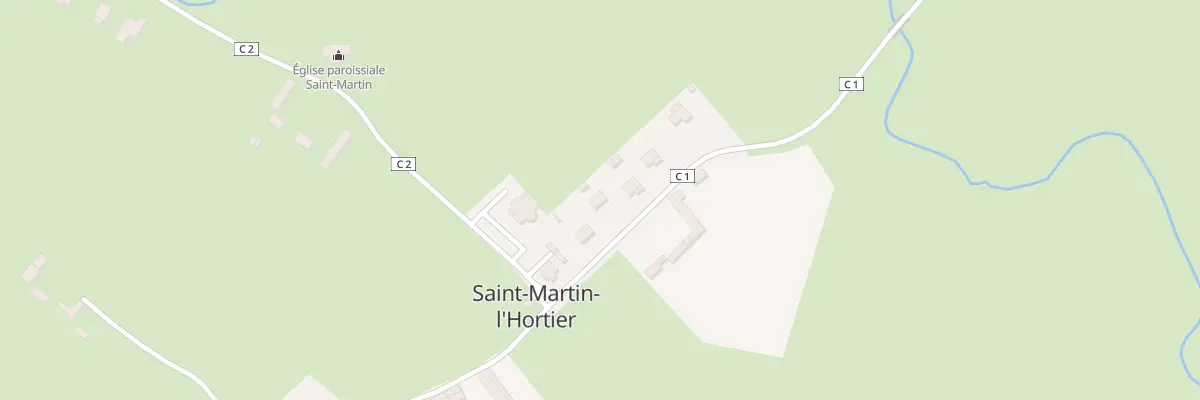 Plan du 5001B Le Village à Saint-Martin-l’Hortier