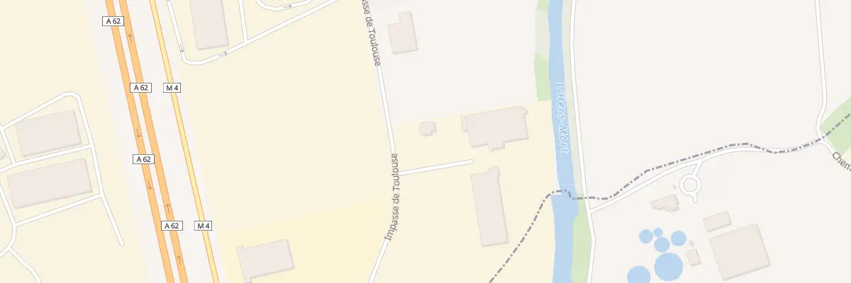 Plan du 111 Imp de Toulouse à Bruguières
