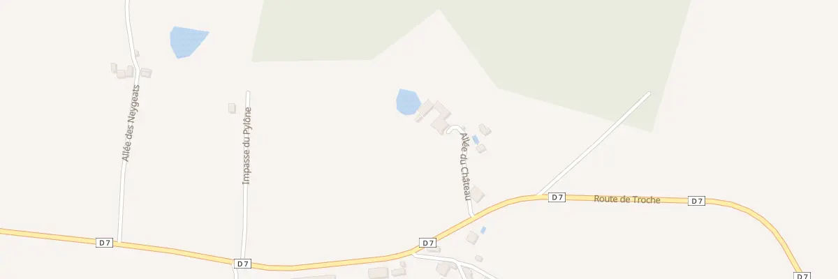 Plan du 9B Eyparsac à Beyssac