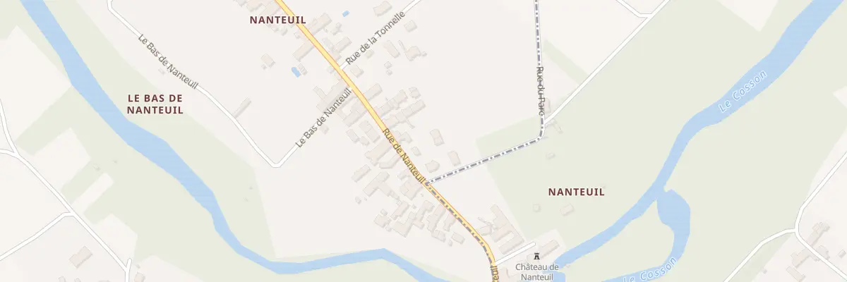 Plan du 30 Rue de Nanteuil à Vineuil