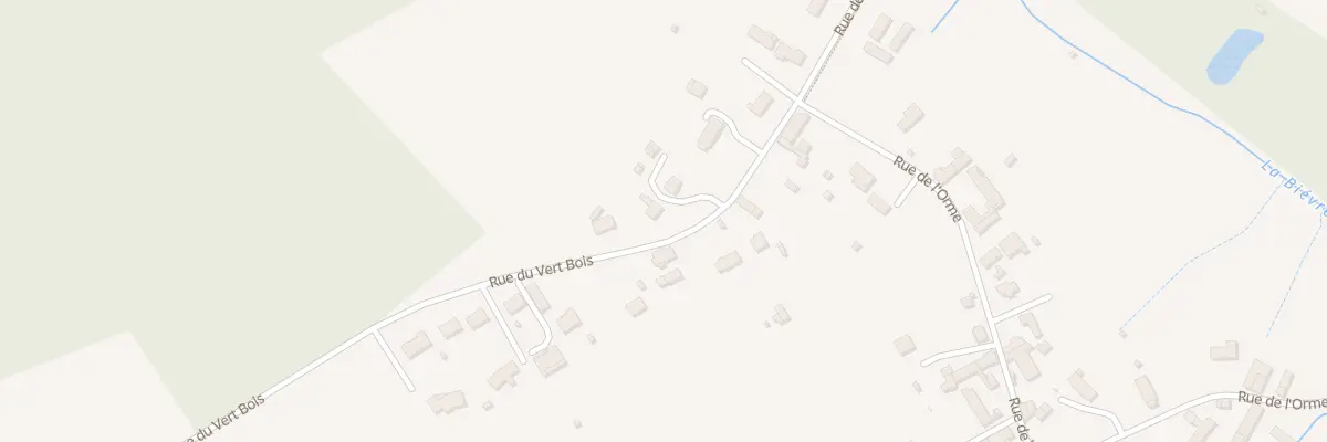 Plan du 8 Rue du Vert Bois à Fresnes