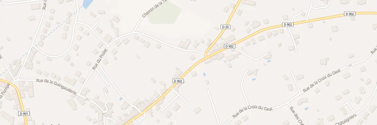Plan du 24 Rue du Piolet à Lubersac