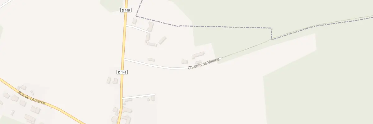 Plan du 5 Che de Vilaine à Meslay-le-Grenet