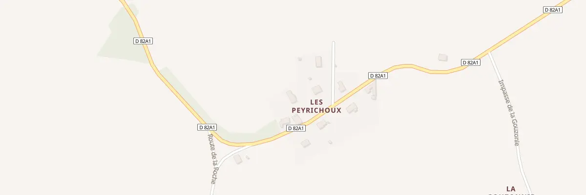 Plan du 1260 Rte de la Briance à Saint-Genest-sur-Roselle