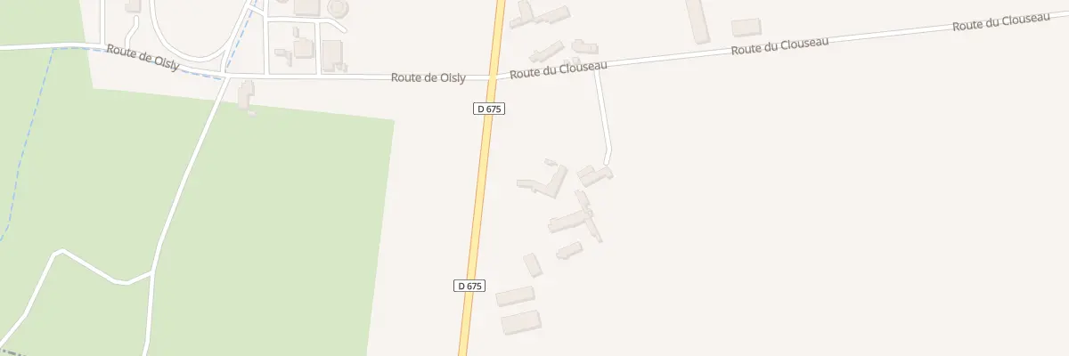 Plan du 3 Rte de Saint-aignan à Sassay