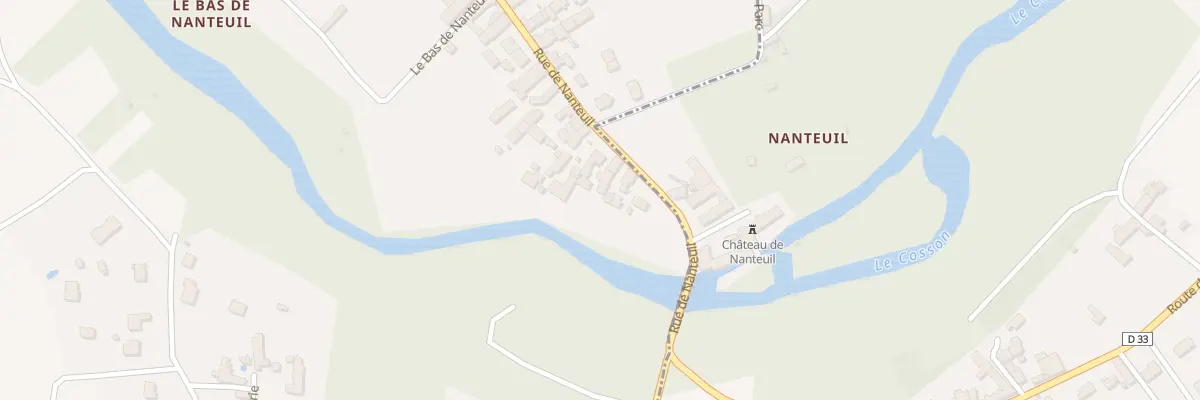 Plan du 15 Rue de Nanteuil à Vineuil