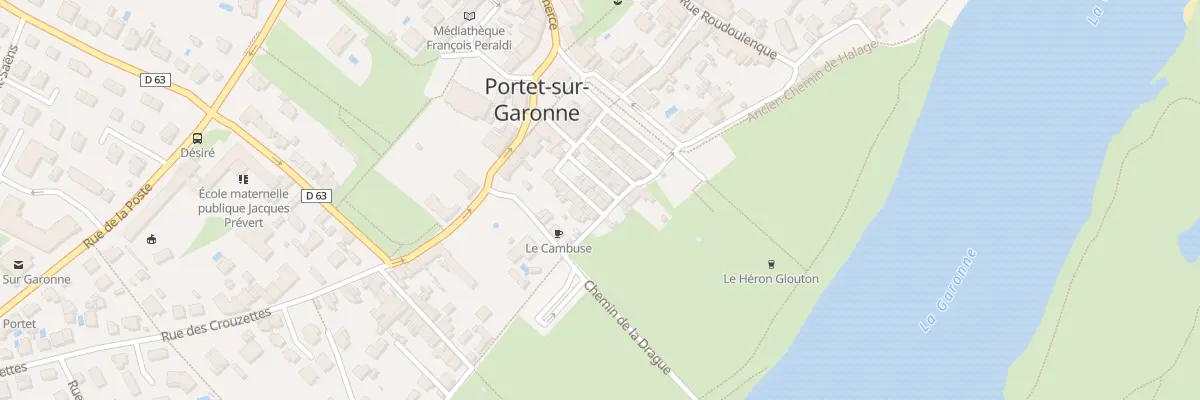 Plan du 4 Rue du Fort à Portet-sur-Garonne