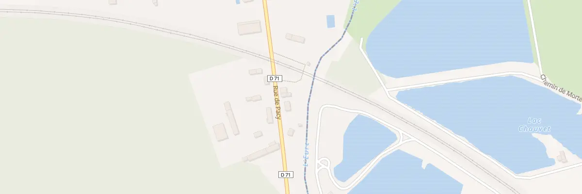 Plan du 8 Rue de Pacy à Merey