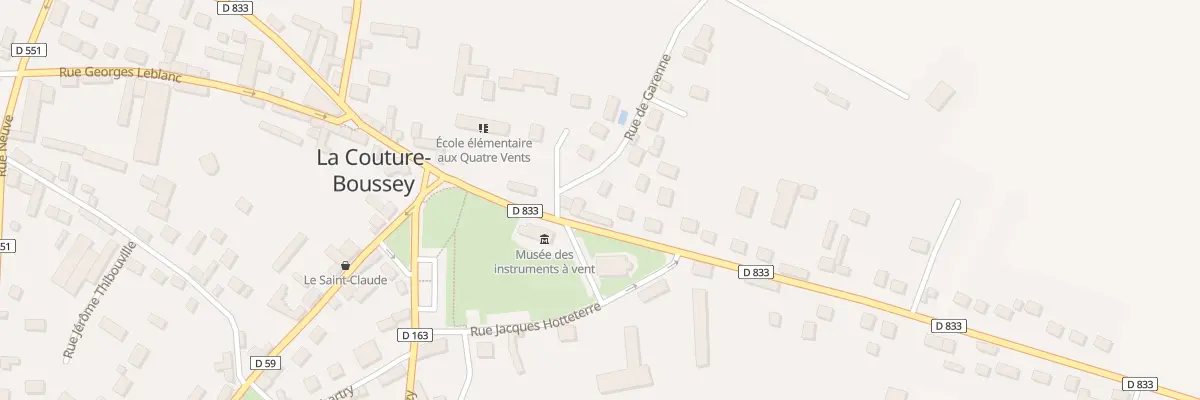 Plan du 7 Rte d’Ivry à La Couture-Boussey