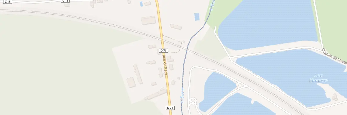 Plan du 10 Rue de Pacy à Merey