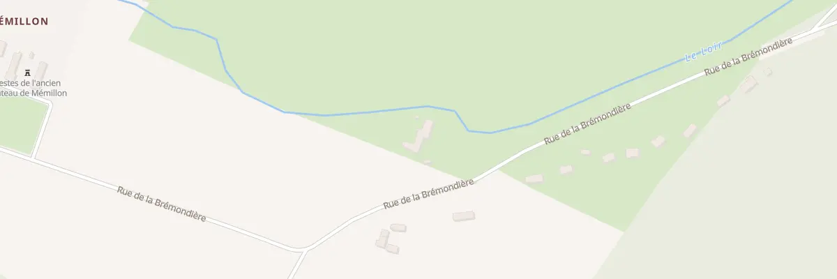 Plan de La Voye à Saint-Maur-sur-le-Loir
