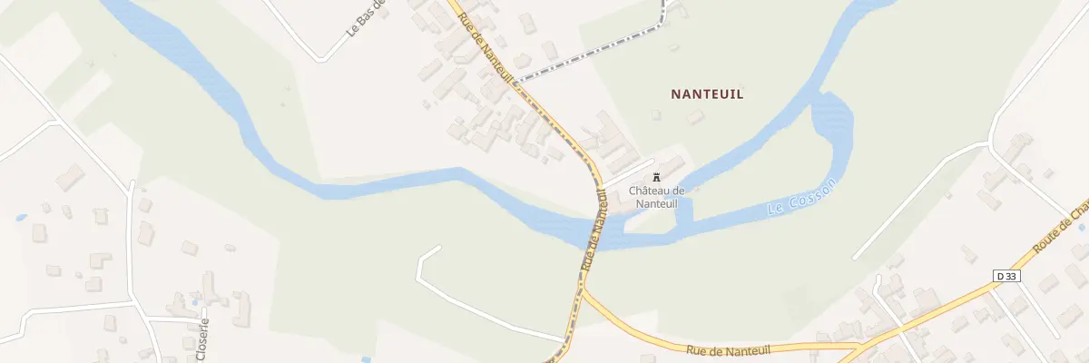 Plan du 11 Rue de Nanteuil à Vineuil