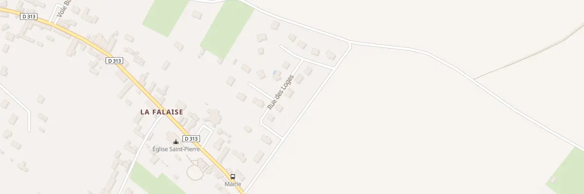 Plan du 6 Rue des Loges à Port-Mort