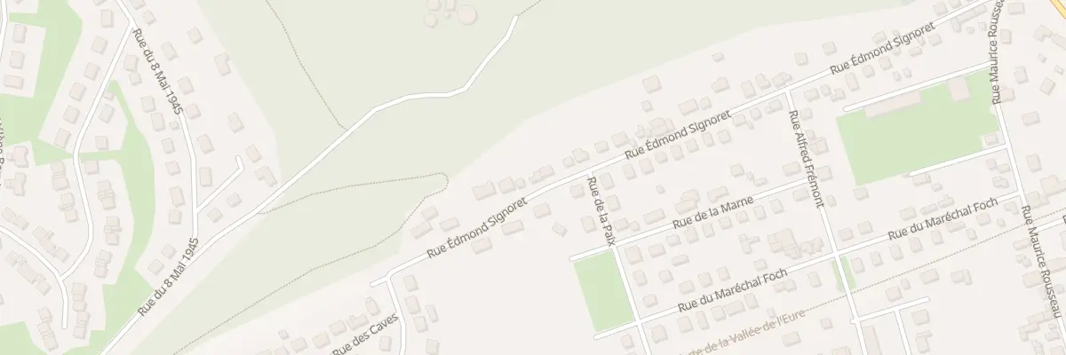 Plan du 36 Rue Edmond Signoret à Ézy-sur-Eure