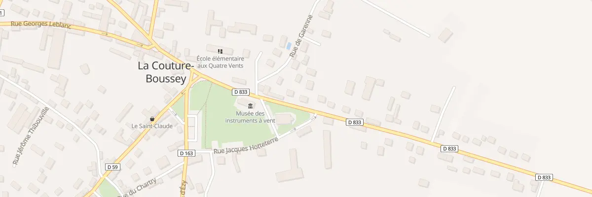 Plan du 11 Rte d’Ivry à La Couture-Boussey