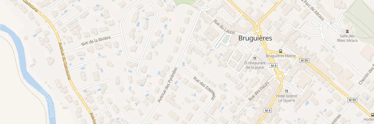 Plan du 50 Rue des Edelweiss à Bruguières