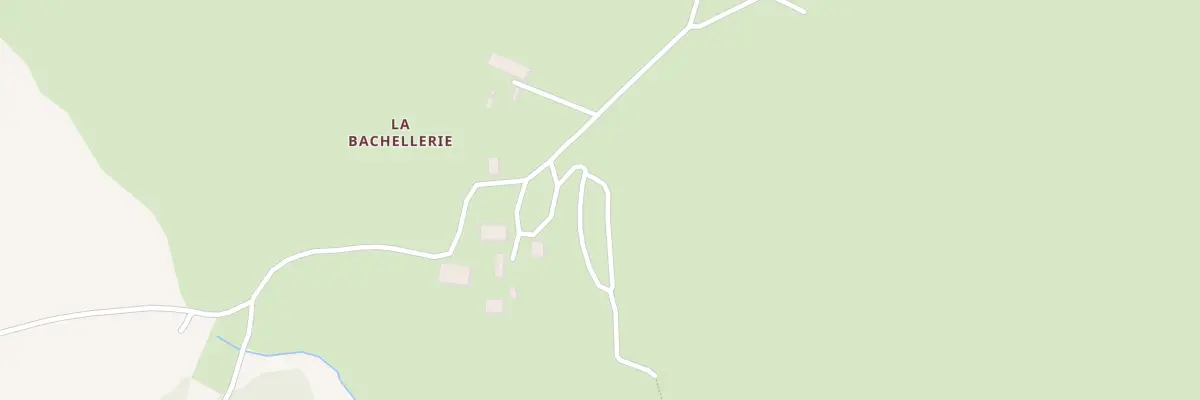 Plan du 5439 La Bachellerie à La Souterraine