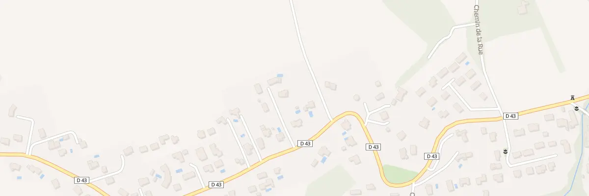 Plan du 76B Rte de Beaumont à Miremont
