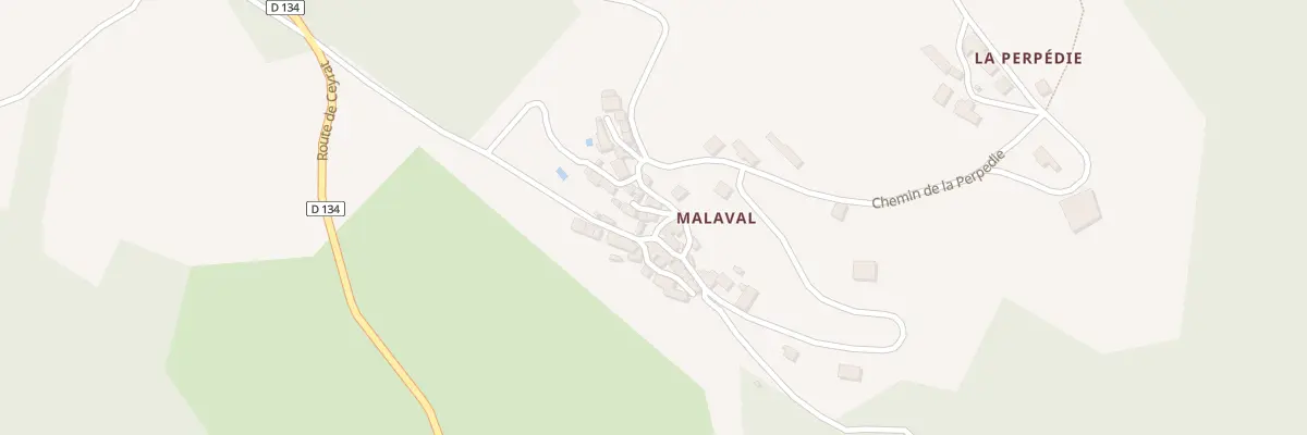 Plan du 5095 Malaval à Saint-Solve