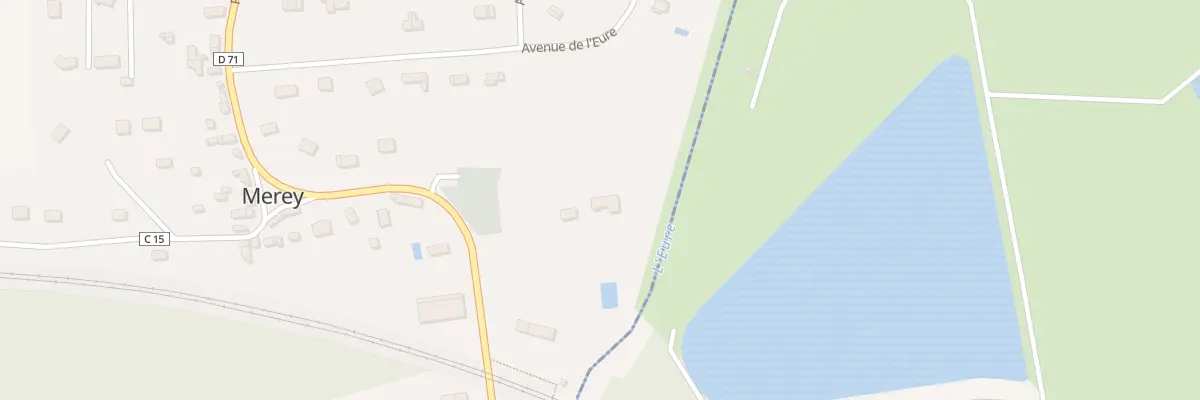 Plan du 12 Rue de Pacy à Merey
