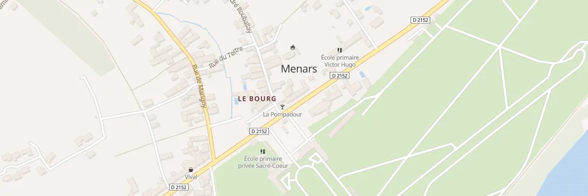 Plan du 38 Av Marquise de Pompadour à Menars