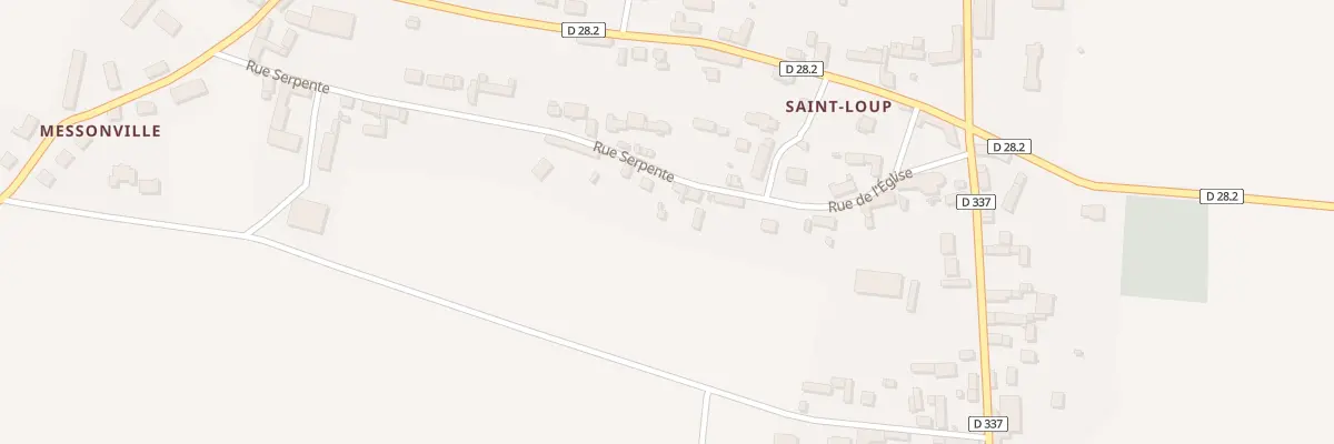 Plan du 5 Rue Serpente à La Bourdinière-Saint-Loup