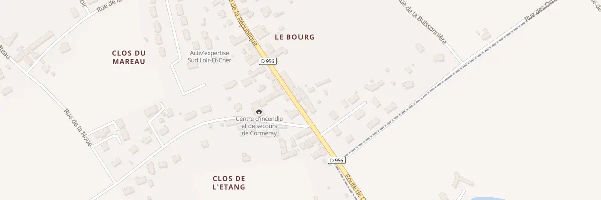 Plan du 67 Rue de la République à Cormeray