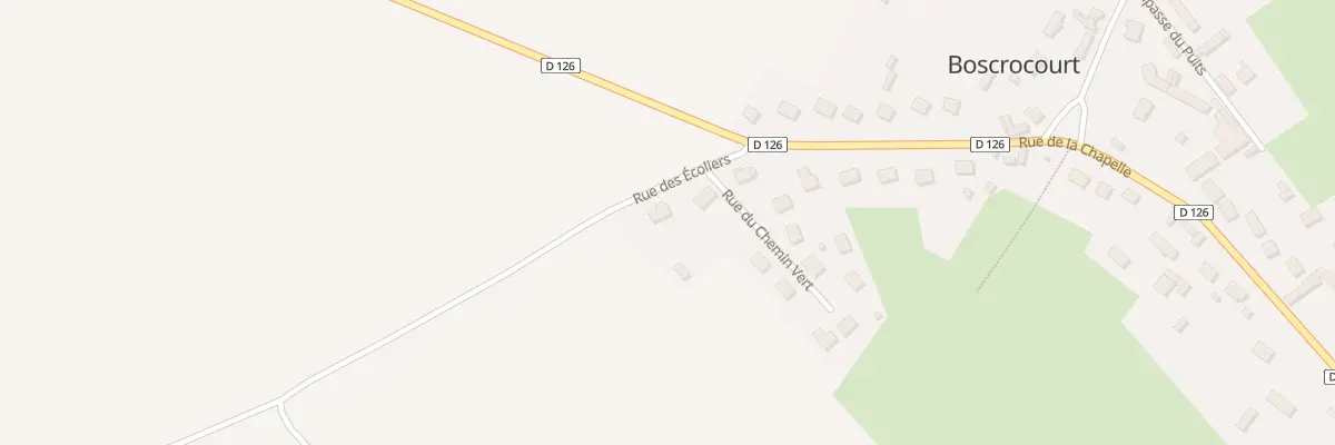 Plan du 6 Rue des Ecoliers à Saint-Rémy-Boscrocourt