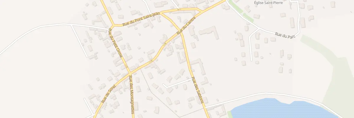 Plan du 4 Rue des Sablons à Saussay