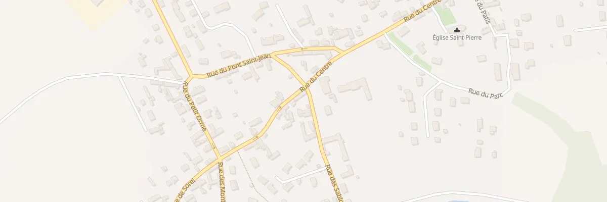 Plan du 2 Rue des Sablons à Saussay