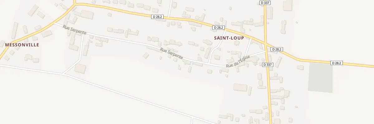 Plan du 3 Rue Serpente à La Bourdinière-Saint-Loup