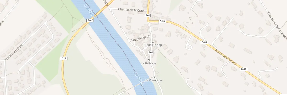 Plan du 2 Che de Tindo l’Esclop à Lacroix-Falgarde