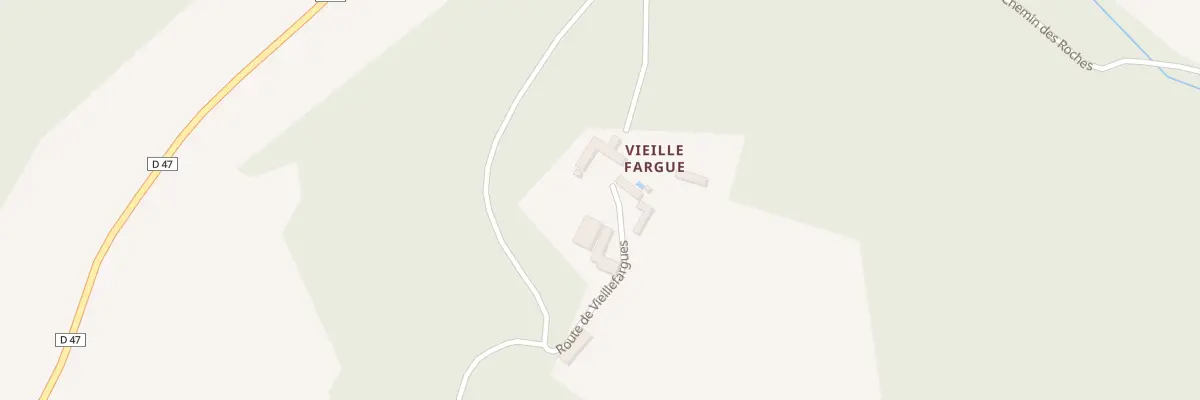 Plan du 373 Vieille Fargue à Salignac-Eyvigues