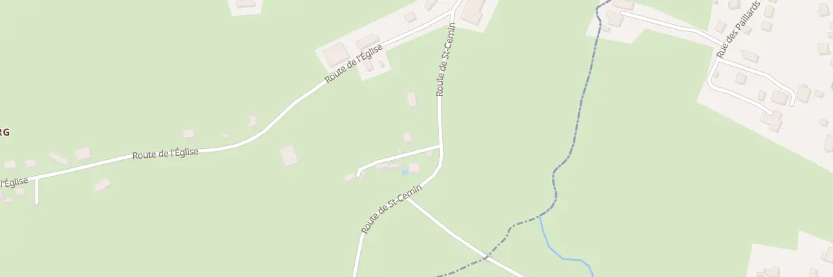 Plan du 218 Les Anglards à La Feuillade